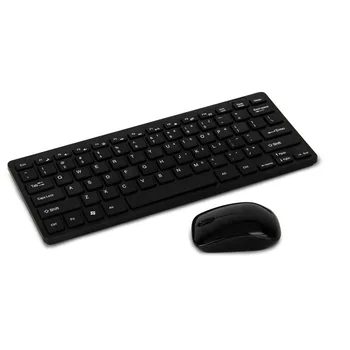 

Ultra Thin 2.4G Wireless Keyboard Mouse Combo Set With USB Receiver for Laptop PC Computer TV HJ55