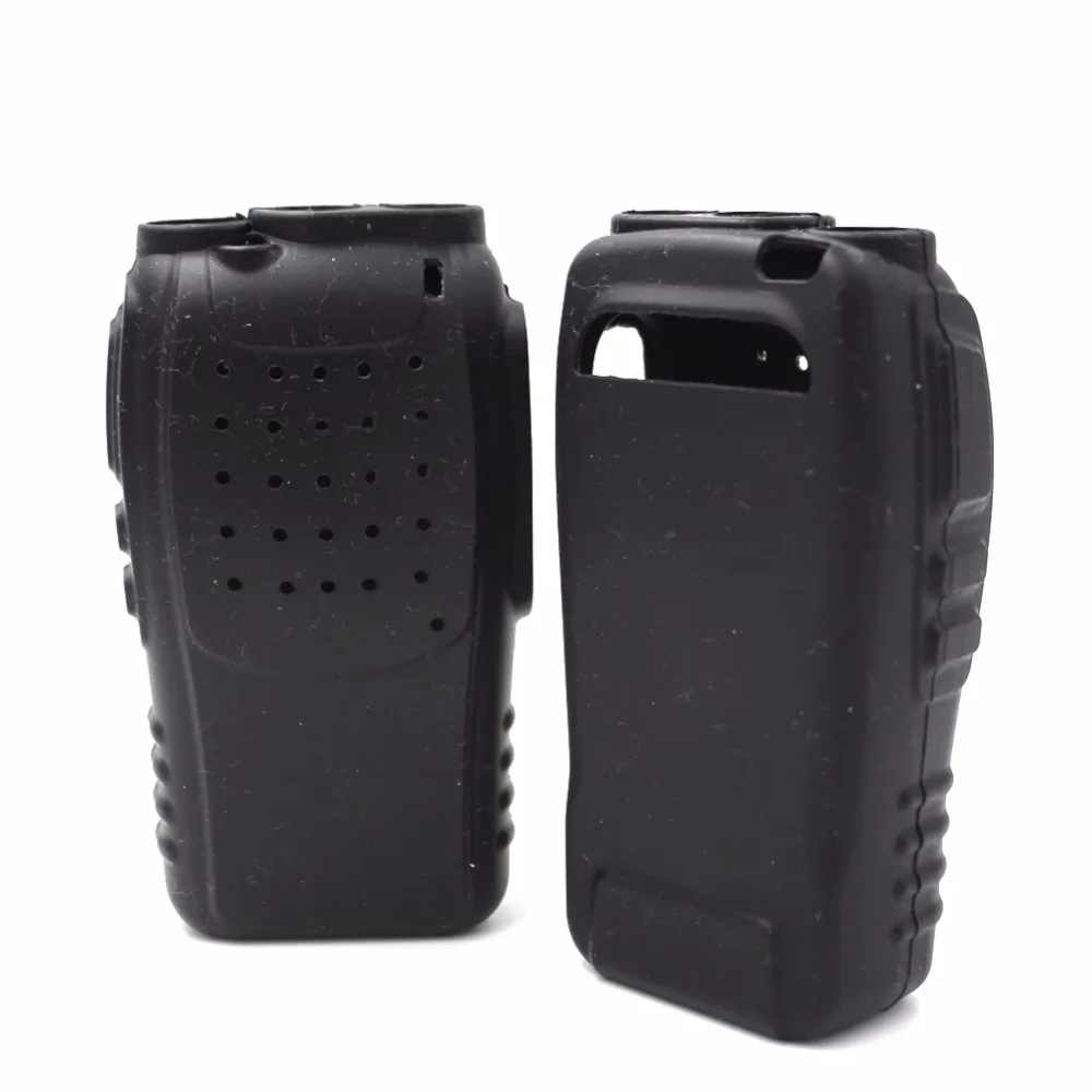 2 шт. радио Мягкий силиконовый чехол Обложка для иди и болтай Walkie Talkie Baofeng BF 888S 777S