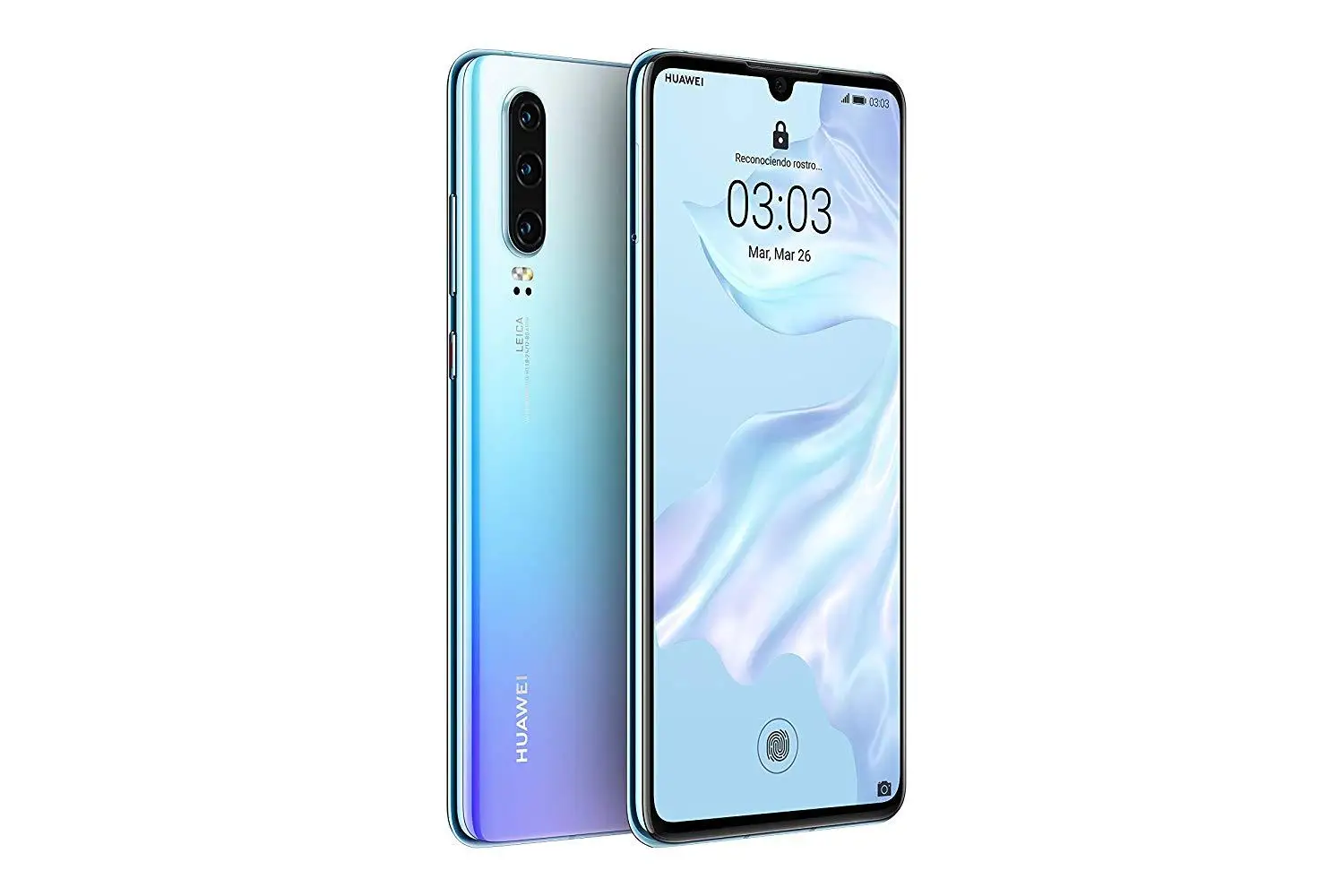 Huawei P30, Цвет Стекло/перламутр (Дыхание кристалл), Dual SIM, 128 GB Memoria внутренний, 6 Жесткий GB Оперативная память, Экран 6,1 ", Кирин 9