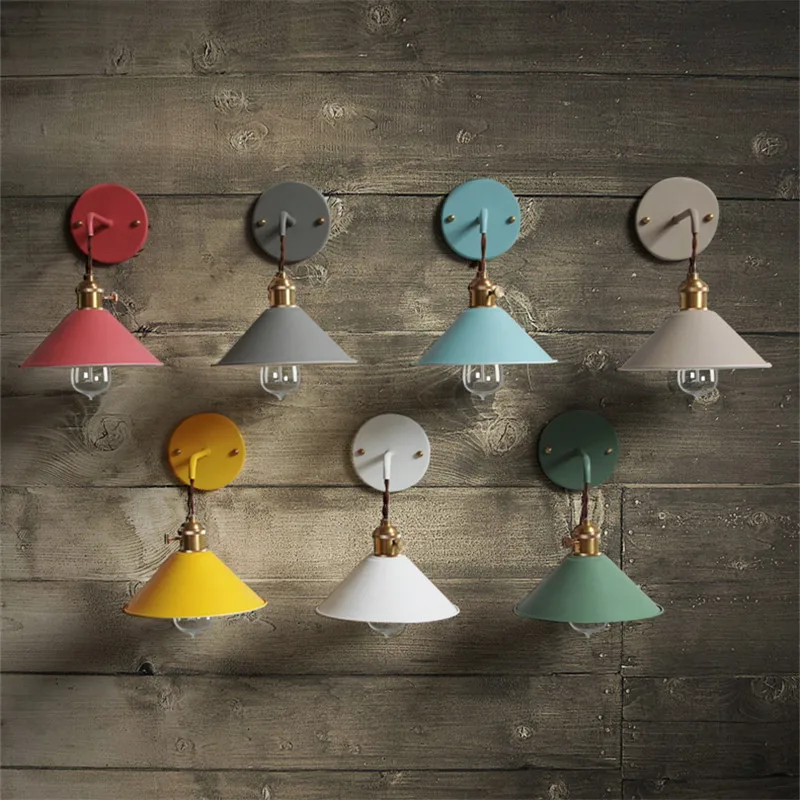 Настенный светильник винтажный светодиодный|iron wall sconces|led lightwall sconce |