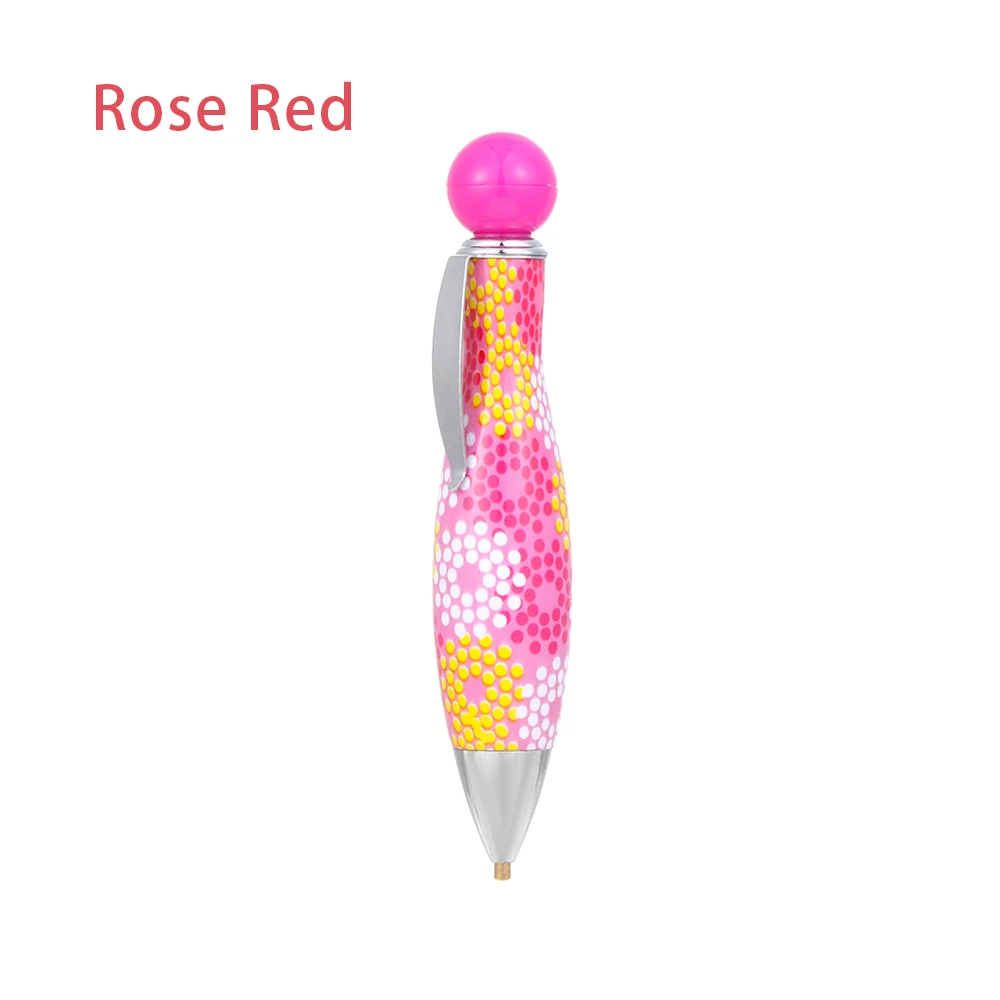 Новое предложение Ручка инструмент для алмазной живописи Милая ручка для алмазной вышивки аксессуары для алмазной вышивки Наборы инструментов для вышивки крестиком - Цвет: rose red