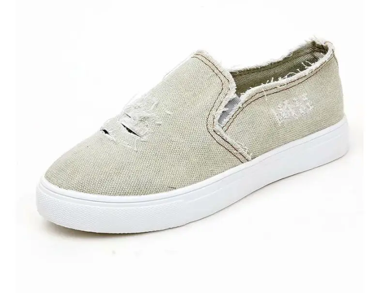 

ONKE Women Walking shoes 2019 fashion solid color women canvas shoes lace-up All-match casual white ladies shoes woman sneakers