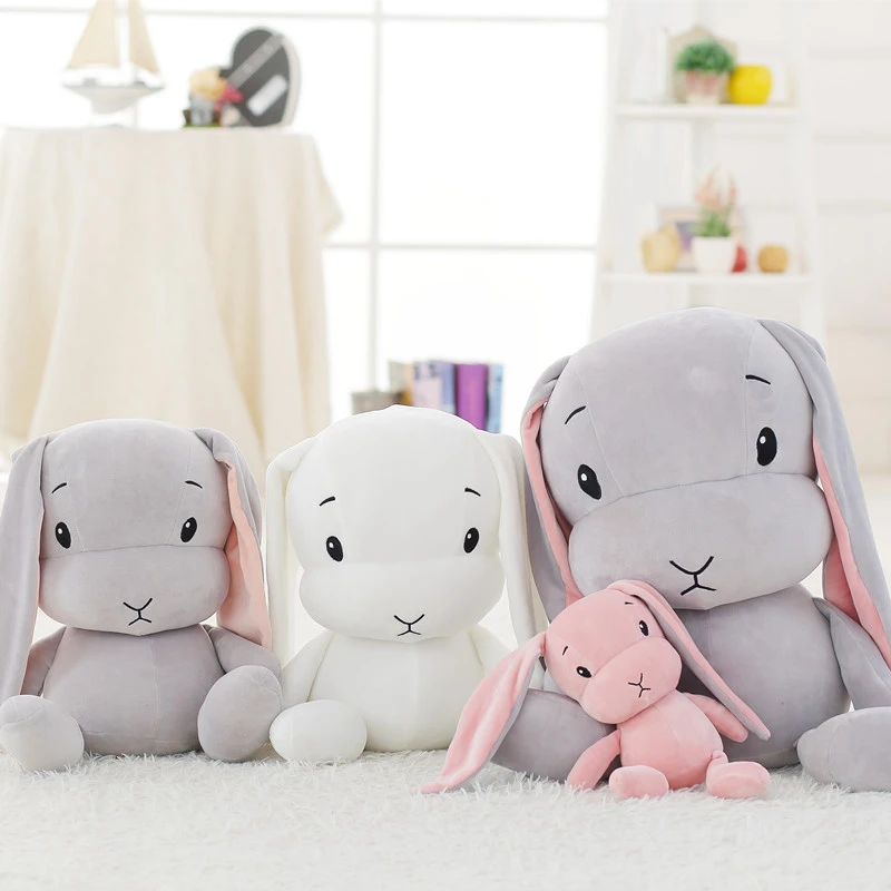 

30/50 cm Rabbit Soft Plush Toy Stuffed Cute Rabbit Doll for Baby Sleeping Bed Doll Fashion Lovely Birthday Gift for Kids