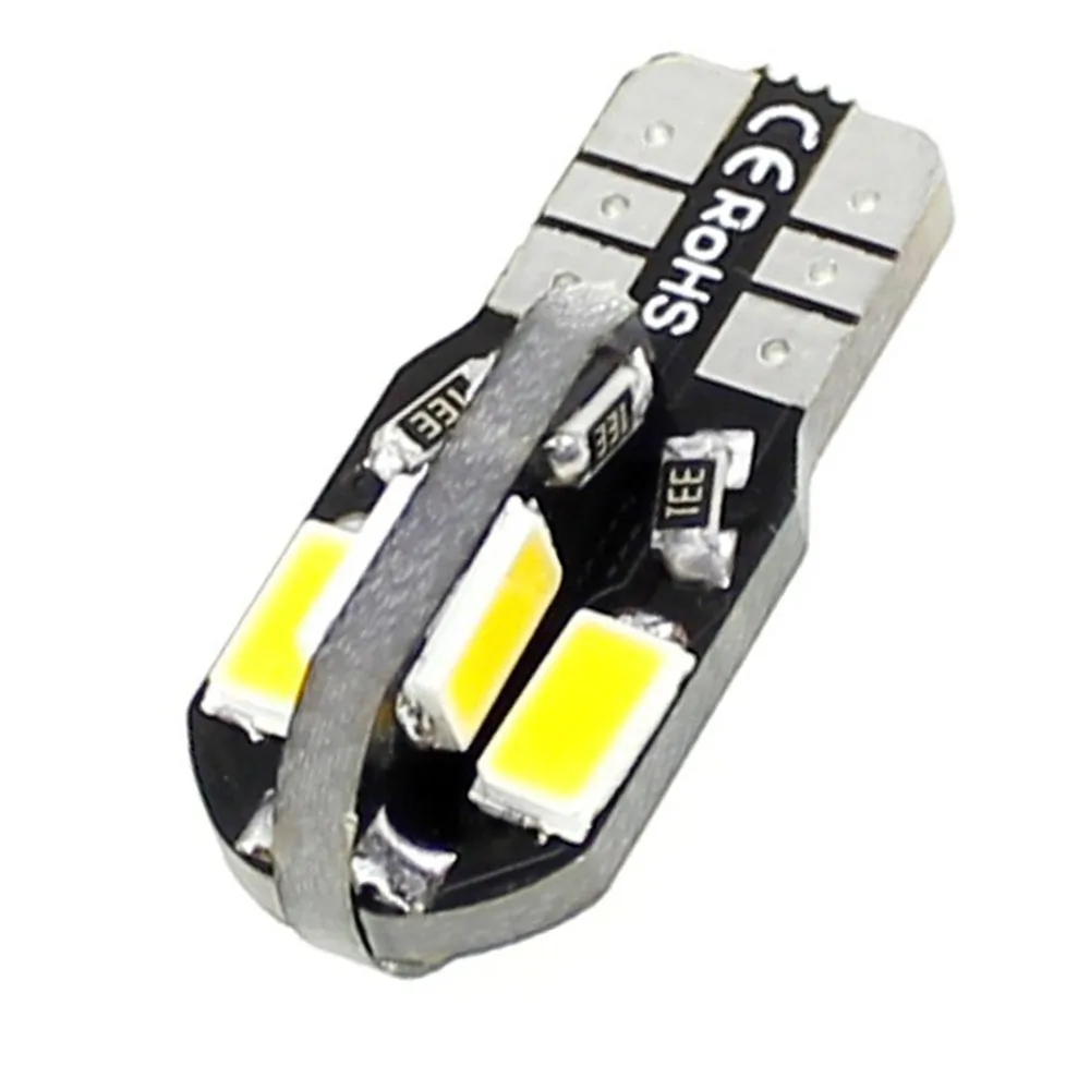 

Canbus!! 10 Pcs T10 8 SMD 5730 Canbus W5W OBC Error Free led can light Car Clearance Lights Car Wedge Lamp can bus led lights