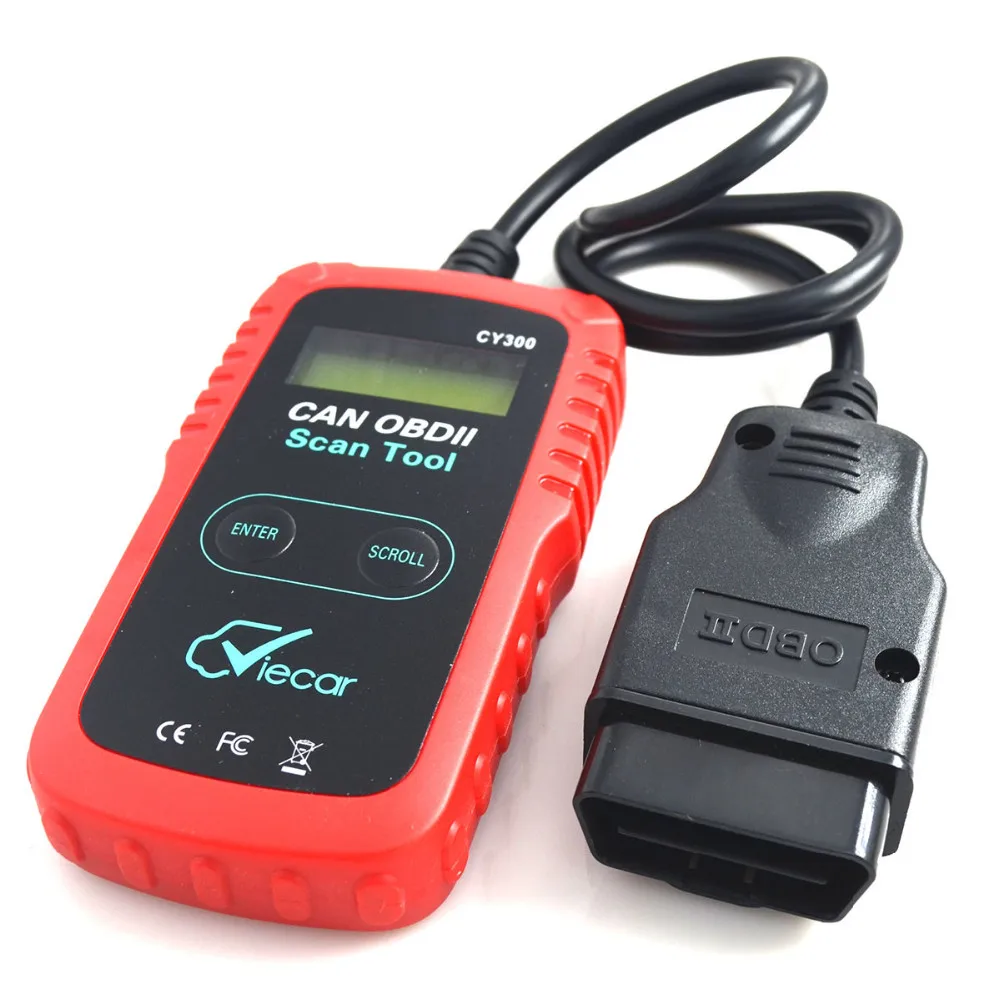 Новый адаптер Viecar для CY300 OBDII OBD2 авто код ридер диагностический сканер CY-300 для всех 1996 и более новые протоколы бортовой диагностики версии II