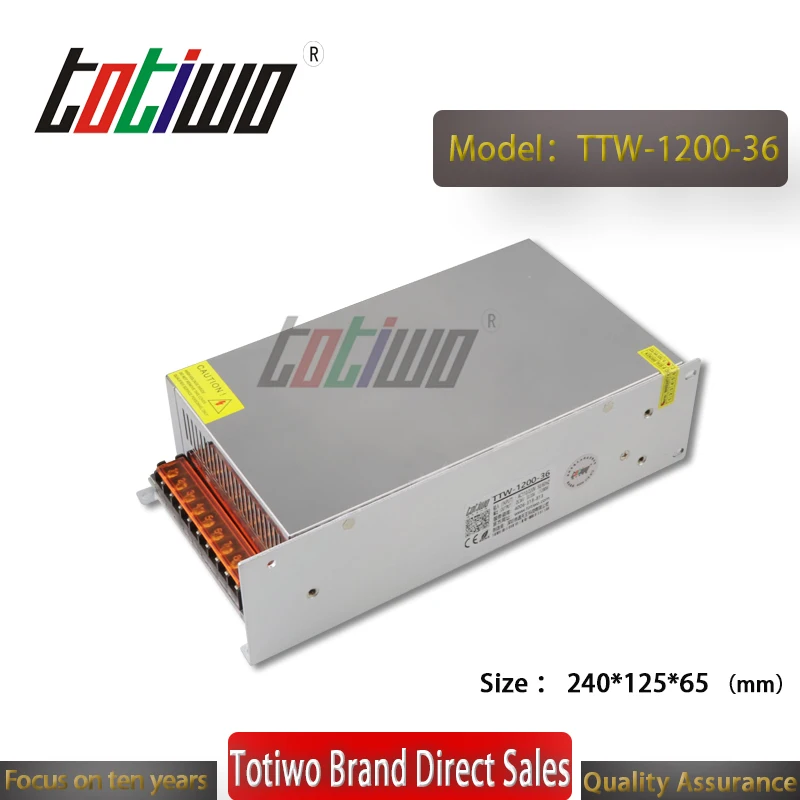 

AC to DC Industrial Switching SMPS 36V 33.33A 1200W Watt LED Power Supply Security monitoring medical machinery equipment power