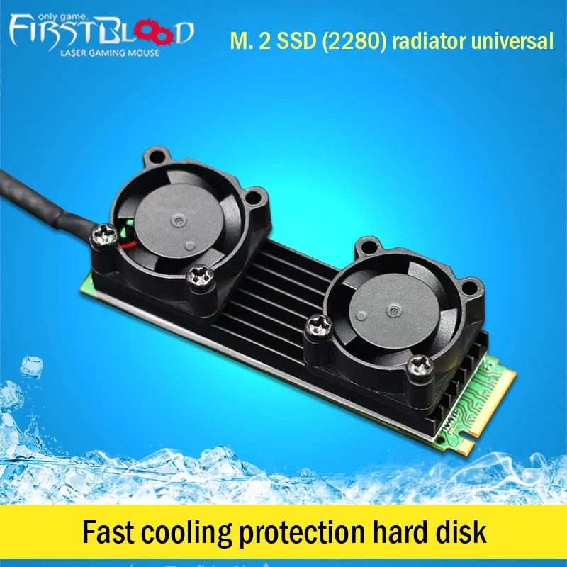

Universal Cooler Heatsink Heat Dissipation Aluminum Radiator M.2 Cooling Cooler Heat Sink Heat Thermal Pads for PCIE M.2 SSD HDD