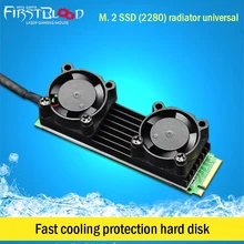 Universal Cooler Heatsink Heat Dissipation Aluminum Radiator M.2 Cooling Heat Sink Heat Thermal Pads for PCIE M.2 SSD HDD