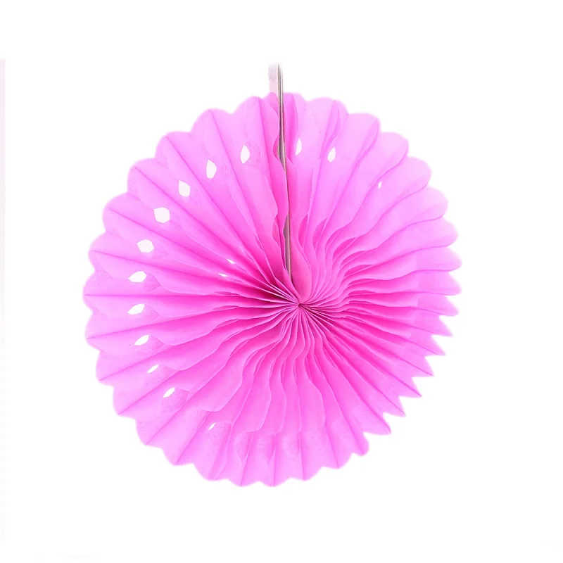 Тканевая бумага веер цветок висячие Pinwheels Pompom круглые фонарики ремесло для DIY