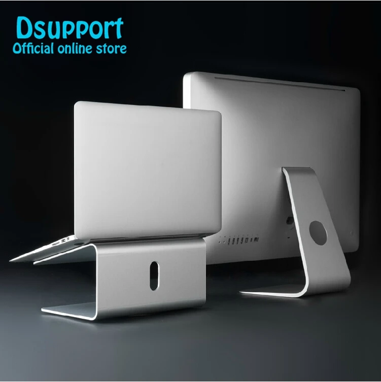 Dsupport-360 도 회전 조절 노트북 스탠드 각도 15 도 홈/인치 랩톱 스탠드, 알루미늄 도 회전 조절 가능, 15 도 회전, 노트북 스탠드