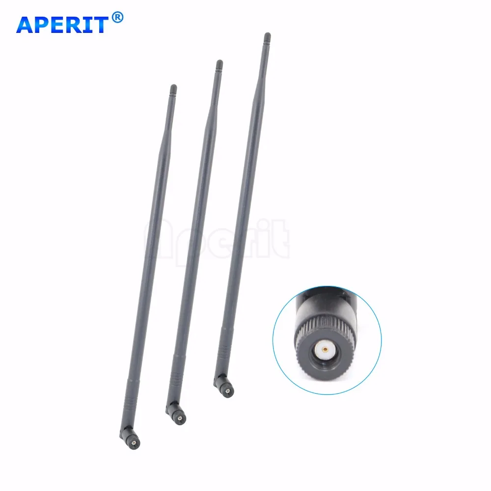 imágenes para Aperit 2.4 ~ 5.8 GHz wifi antena, 3 unids 9dBi RP-SMA Antenas WiFi para Asus RT-N16 RT-N66U RT-AC66U AC1750 d-link imágenes para Aperit 2.4 ~ 5.8 GHz wifi antena, 3 unids 9dBi RP-SMA Antenas WiFi para Asus RT-N16 RT-N66U RT-AC66U AC1750 d-link