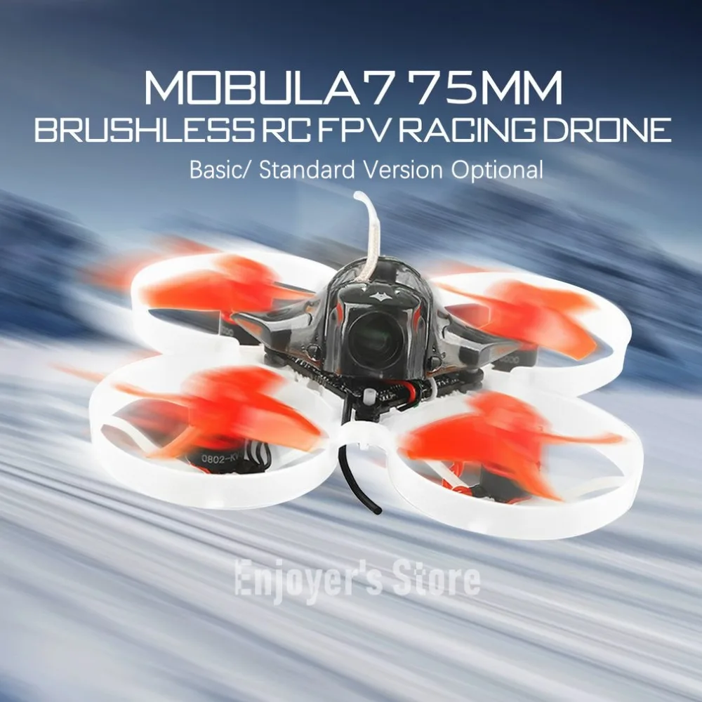 

Happymodel Mobula7 75mm Mini Crazybee F3 Pro OSD 2S Whoop RC FPV Racing Drone Quadcopter Upgrade BB2 ESC 700TVL BNF dropshipping