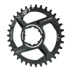 FIFTY-FIFTY MTB Crankset Chainwheel Chainring алюминиевый сплав ремонт велосипедов Запчасти для GXP crank прямое Крепление