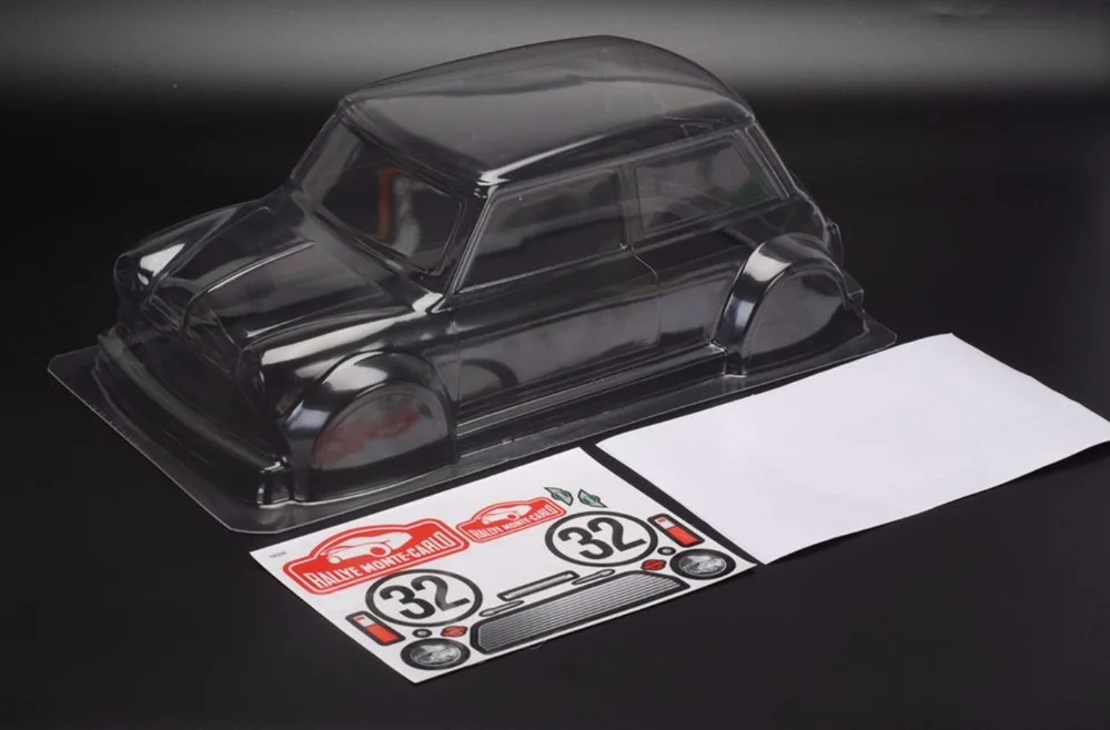 1/10 MiniCoopersa on road PC clear body 1:10 rc car wheelbase225 XRAY HPI KYOSHO ARRMA 3Racing Tamiya teamc | Игрушки и хобби