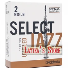 RICO джазовый выбор сопрано Си-мажор sax reeds Американский режущий Strenght 2 m#, 2 h#, 3 s#, 3 m#, 3 h# коробка из 10 столов