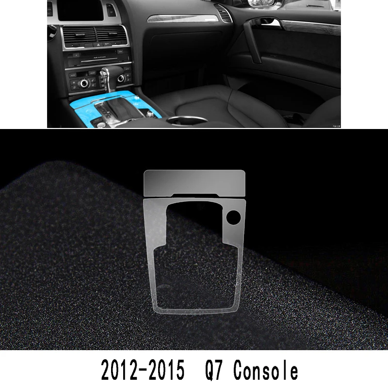 Для Audi A6 прозрачная защитная пленка tpu наклейки для Audi A6 Q7 A7 интерьер автомобиля и наклейки на автомобиль