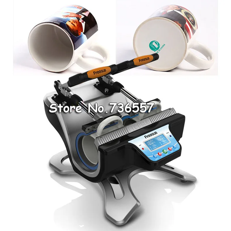 

MINI Double station mug heat press machine mug heat transfer machine ST-210 DIY Sublimation Transferring Printing Machine
