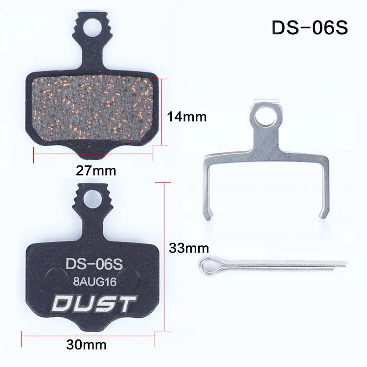 2 Pair of Bike Bicycle Disc Brake Pads For Shimano AVID BB7 BB5-Semi-Metallic