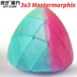 Новый Qiyi желе 3x3x3 Кубик Mastermorphix Magic Cube MoFangGe MFG выпуклая Пирамидка 3x3 Скорость Cube игрушечные лошадки для детей