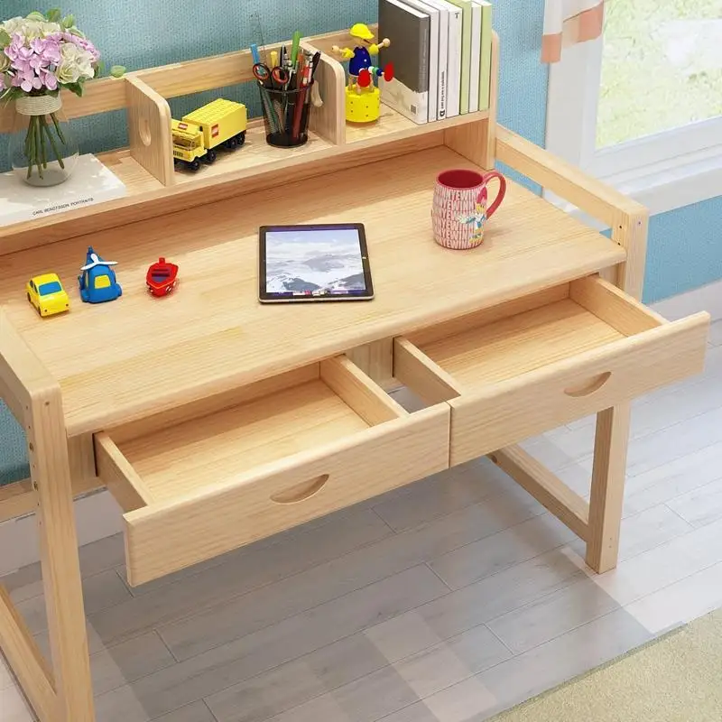 Cocuk Masasi Tableau Kinder Tafel Estudo Estudio Estudiar Pupitre Infantil деревянный Enfant Mesa Escritorio детский стол для обучения