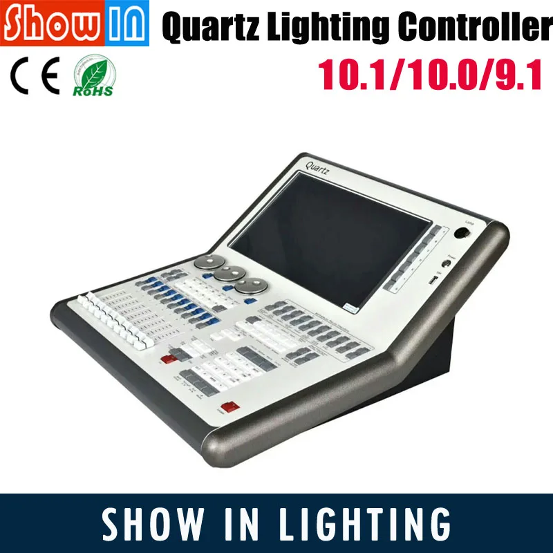 

Quartz 11.0/10.1/10.0/9.1 DMX Stage Lighting Console DJ Disco Club Wedding Party Effect With Fligthcase OEM Order Free Shipping