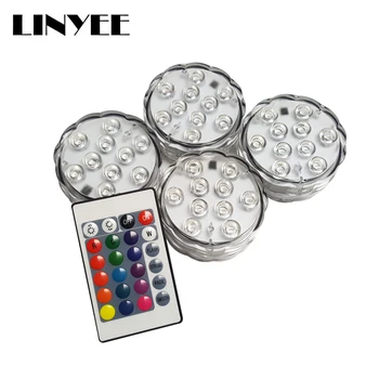 

Swimming Pool Lights for Bathtub Fountain Pond Light Home Party Vase Waterfall Fish Tank Halloween Submersible LED Lights