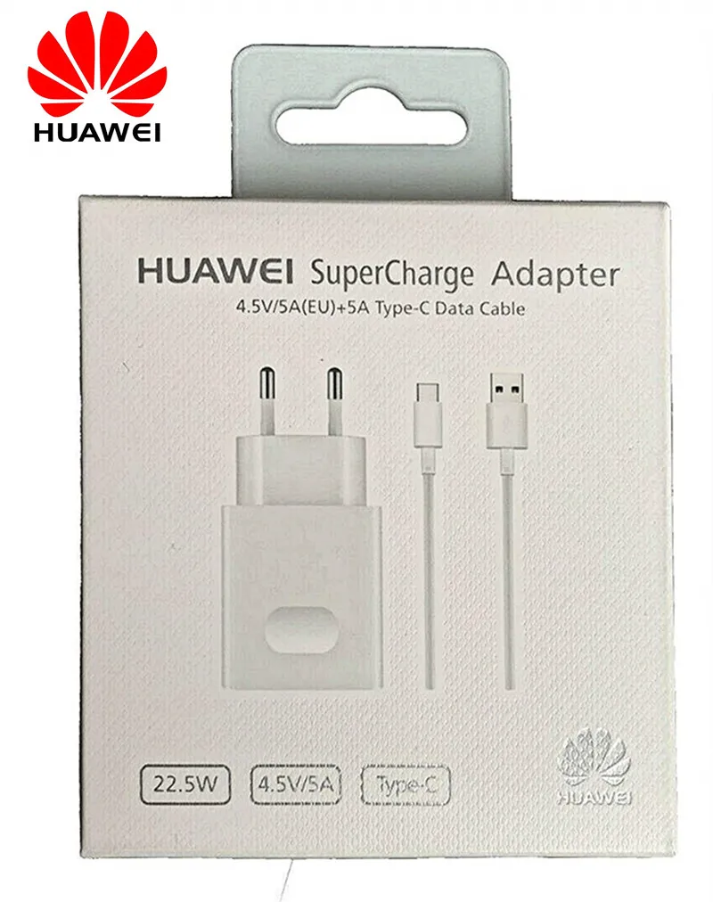 Оригинальное зарядное устройство huawei P20 pro, 5 В/4,5a, супер зарядное устройство, адаптер для p10 p20 honor 10 mate 9 10 20 Pro v10 v20 note 10