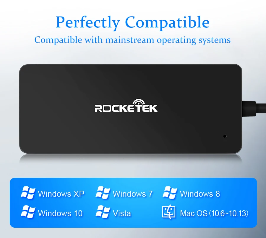 Rocketek алюминиевый сплав usb-хаб с кардридером 3 порта USB 3,0 type c разветвитель Micro USB порт питания для ноутбука iMac