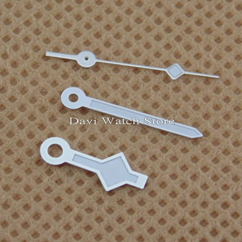 white watch hands fit ETA 2836 automatic movement watches hand