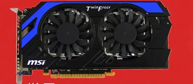  For MSI GTX650ti the used graphics card discrete graphics 1G DDR5128bit 