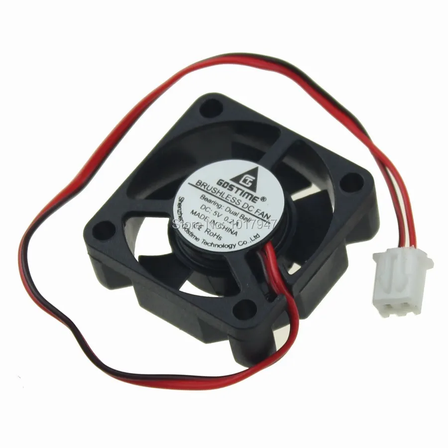 

20PCS Lot Gdstime 30mm x 10mm 3cm DC 5V 2Pin Brushless PC Computer Cooler Cooling Fan Ball Bearing