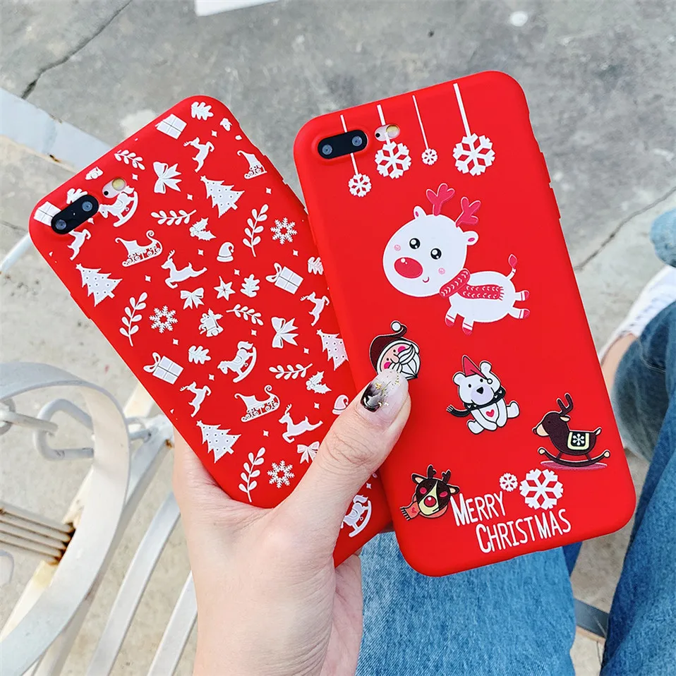 Cute Christmas iphone x xs max xr case 10
