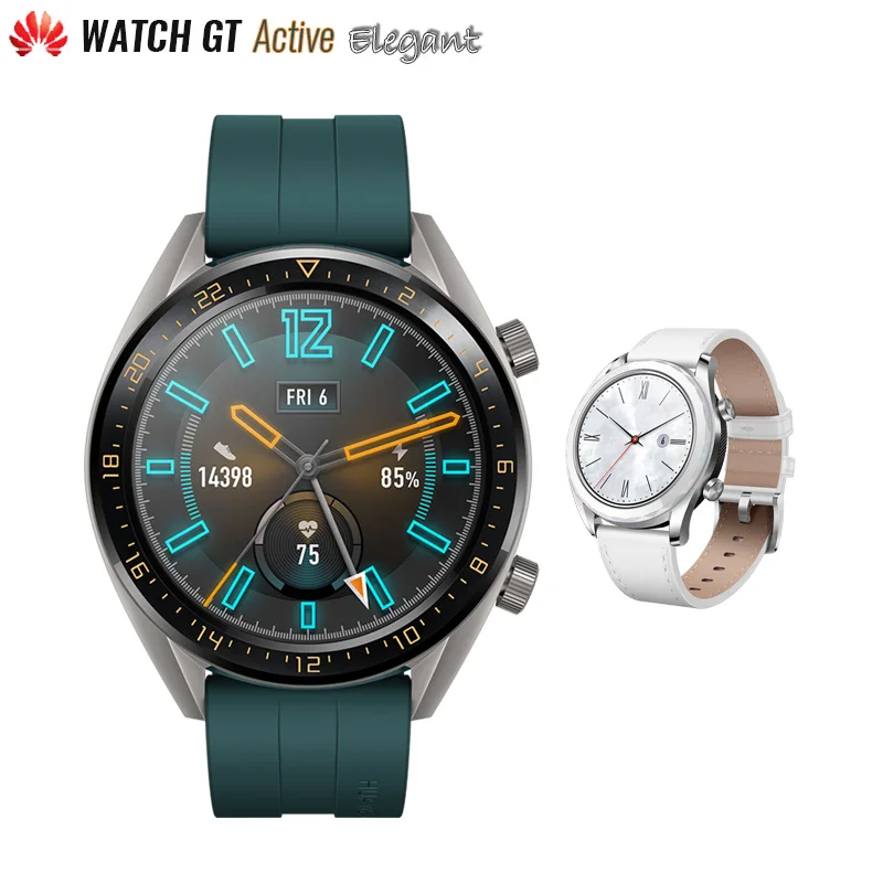 Оригинальные часы Huawei GT Active элегантные уличные Смарт Экстра длительное время