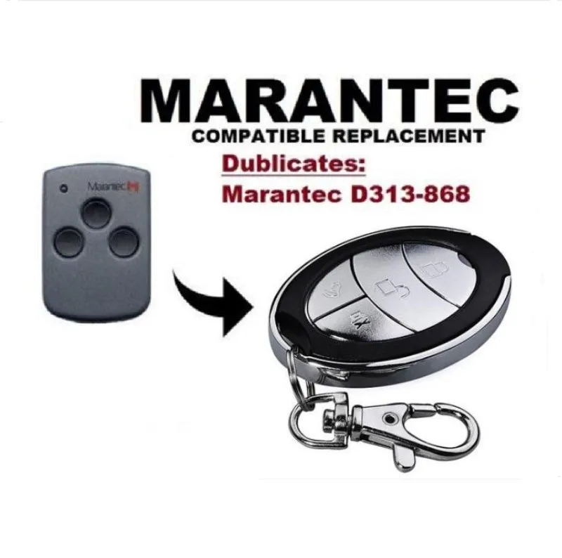

Marantec D302-868 D304-868 D313-868 compatible Remote Control Duplicator garage gate remote control free shipping