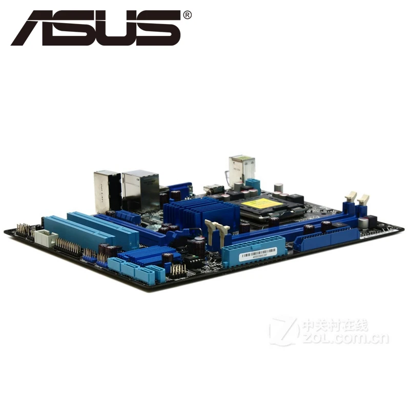 Asus P5G41 M настольная материнская плата G41 Socket LGA 775 Q8200 Q8300 DDR2 8G u ATX UEFI BIOS оригинальная