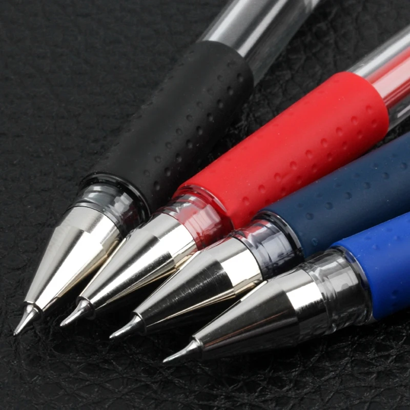 Uni UM-151, цветная гелевая ручка, 10 шт./лот, 0,38 мм, пуля, для студентов, тест, канцелярские принадлежности, руководство, Офисная ручка