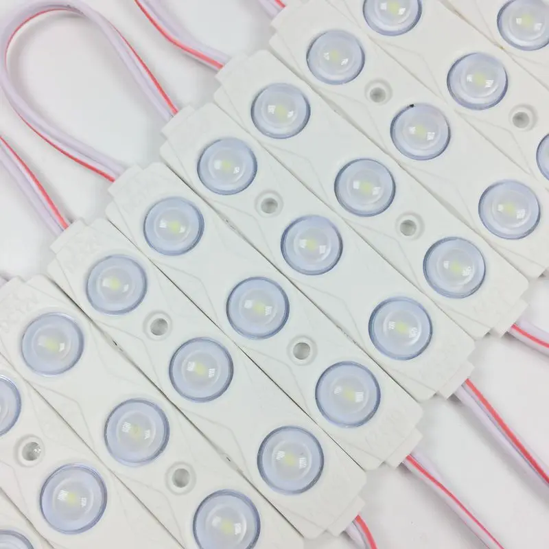 

10pcs/lot 2835 smd led module 3leds DC12V 1.5w Waterproof LED module light for channel letter and advertising led sign