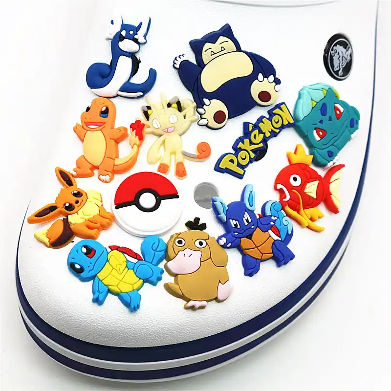 crocs charms pokemon