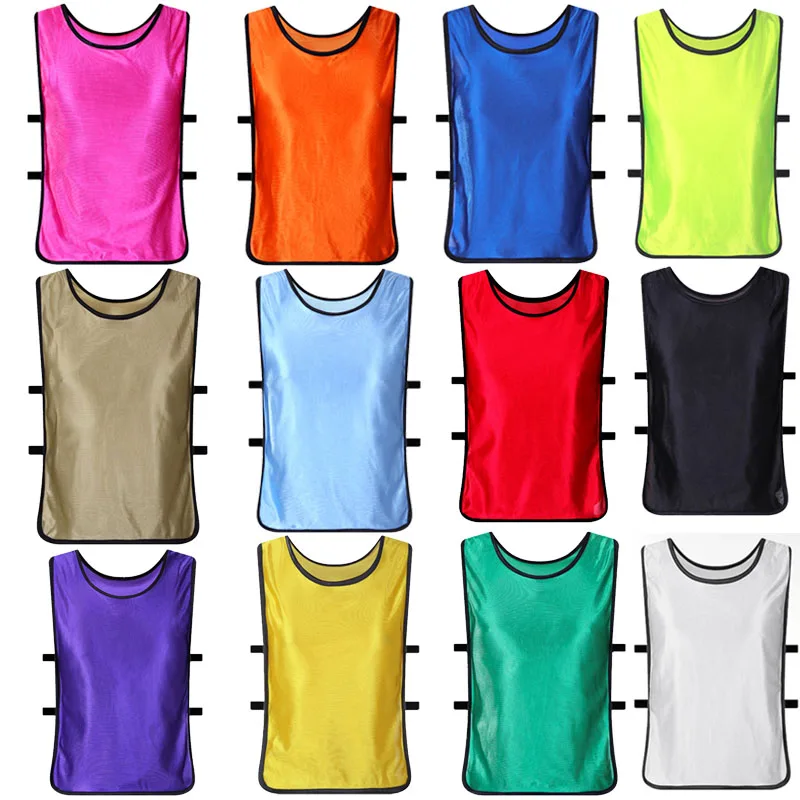 

13 pcs Childrens/Kids Boys/Girls Football Sports Hi-Vis Reflective Vest/T-Shirt