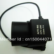 F1.4 1/3 дюйма CS Mount 3.5-8 мм с автодиафрагмой ручной зум Объективы для видеонаблюдения для Камера