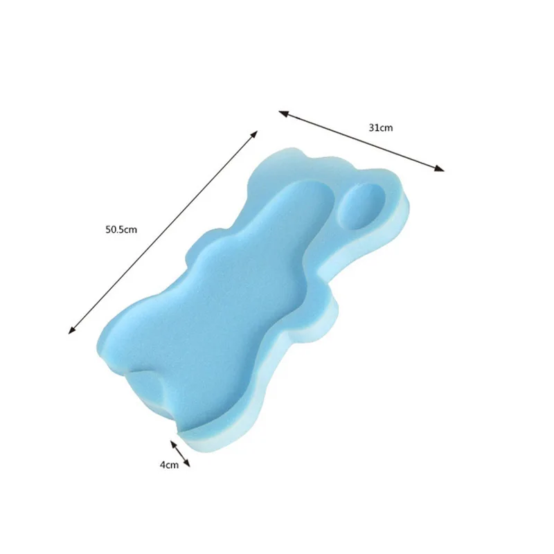 Детские ванны детская мягкая мочалка для купания сиденье Противоскользящий пенопластовый коврик поддержка подушки безопасности тела Подушка для малыша Детская ванна