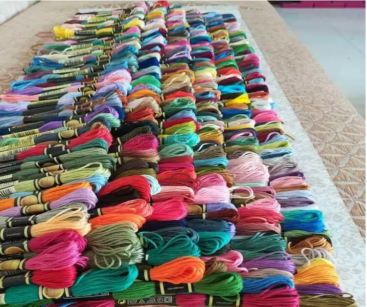 

CXC 447 Colors Available Embroidery / Cross Stitch Floss Yarn Thread Mix Colors Or Choose Your needed colors