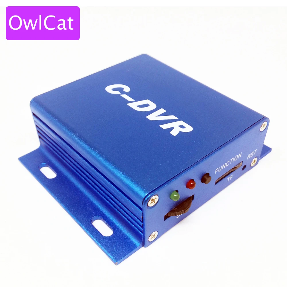 

OwlCat Mini CCTV Mobile C DVR Video Digital Video Recorder 1 CH C-DVR Support TF SD Card Motion Detection Recorder Plug n Play