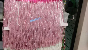 

unique and hot 5yards CiCi-102515 beads tassel fringe for wedding decoration dress