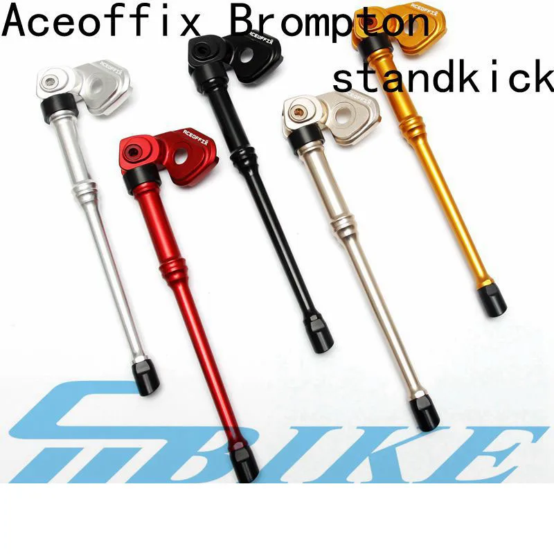 

Aceoffix Kickstand for Brompton Bike CNC Aluminum alloy Kickstand Racks Frame