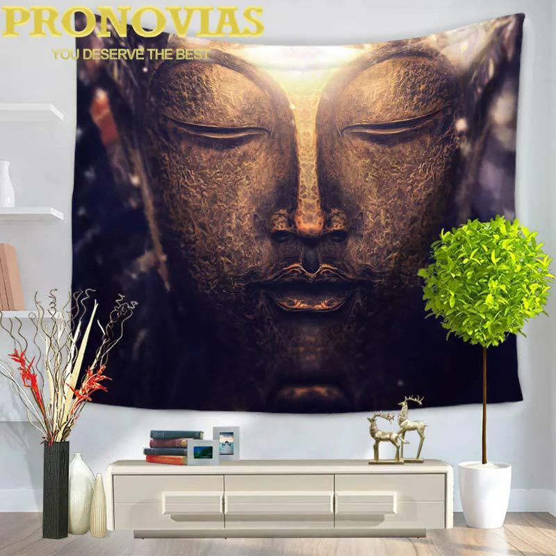 

Pronovias exclusive sitting budha tapestry wall carpet as home decor
