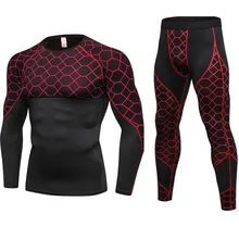 Комплект термобелья мужские подштанники удобные теплые быстросохнущие мужские термобелье эластичные дышащие колготки Lucky John EU