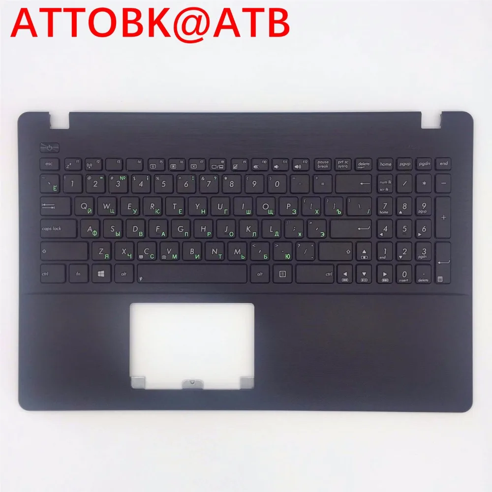 Russian Laptop Keyboard for ASUS R513C W50J R513MJ F5000C Y582L Y581L W518L K550LD R510JD topcase keyboard with cover With C | Компьютеры