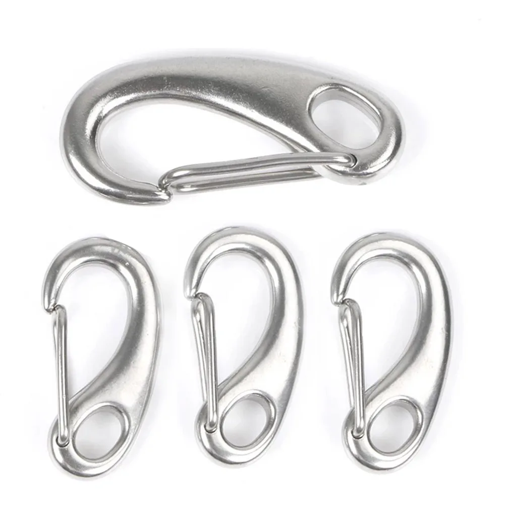

Alloy Spring Buckle Snap Nickel-free Plating Key Ring Carabiner Hook Outdoor Camping Hiking Tool Kit