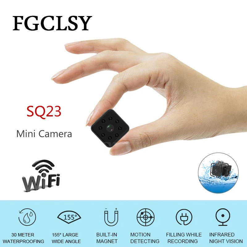 

FGCLSY SQ23 HD WIFI small mini Camera cam 1080P video Sensor Night Vision Camcorder Micro Cameras DVR Motion Recorder Camcorder